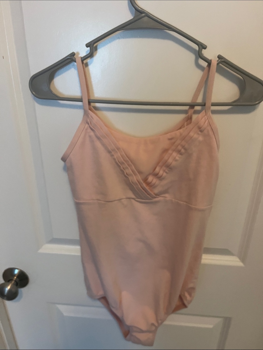 More Than Magic Blush Pink Ballet Camisole Leotard